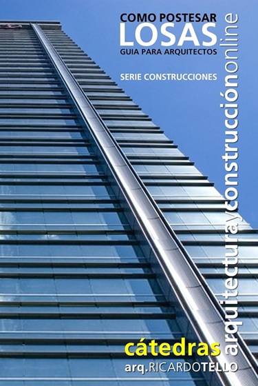 Portada Cómo postesar losas